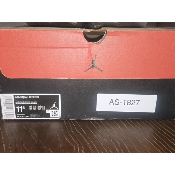 Nike Air Jordan 12 Retro Utility Black Anthracite Size 11.5 Men\'s Clean main image 4